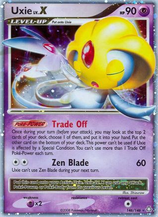 Uxie LV.X (Holofoil)