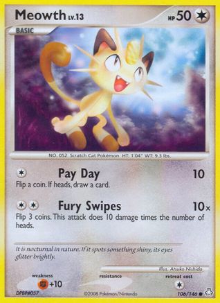 Meowth (Reverse Holofoil)