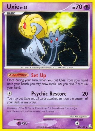 Uxie (Reverse Holofoil)