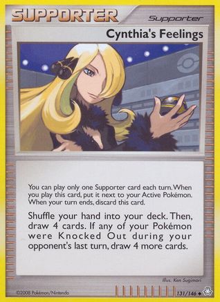 Cynthia's Feelings (Reverse Holofoil)