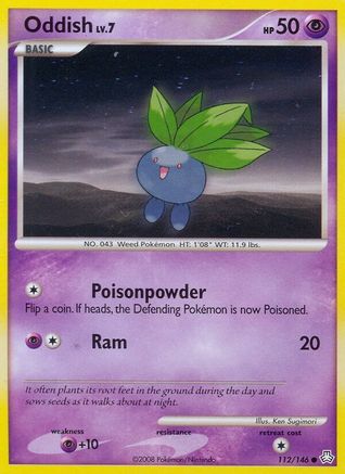 Oddish (112) (Reverse Holofoil)