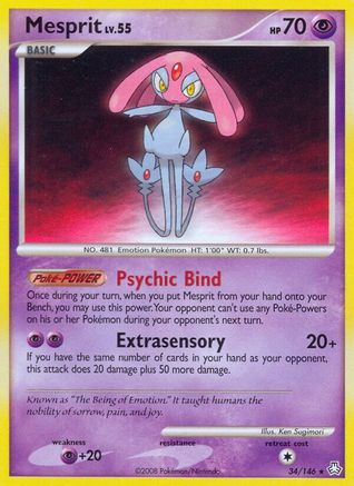 Mesprit (Reverse Holofoil)