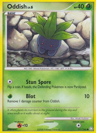 Oddish (111) (Reverse Holofoil)