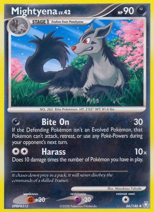 Mightyena (Reverse Holofoil)