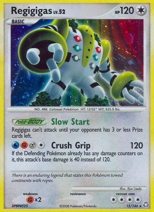Regigigas (15) (Reverse Holofoil)