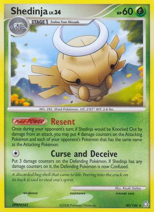 Shedinja (Reverse Holofoil)