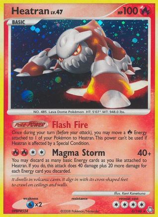 Heatran (6) (Holofoil)