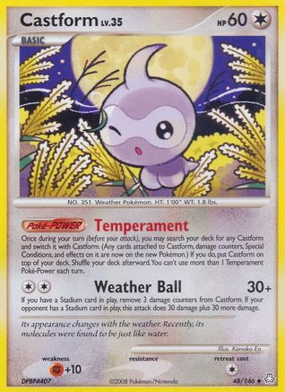 Castform (Reverse Holofoil)