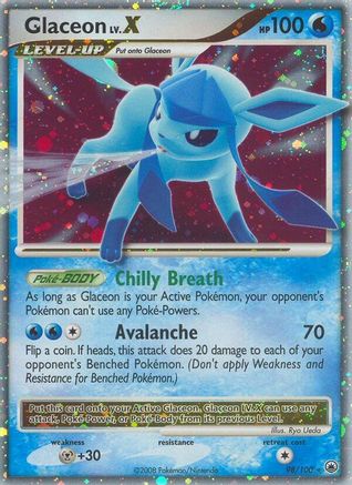 Glaceon LV.X (Holofoil)