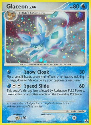 Glaceon (5) (Reverse Holofoil)