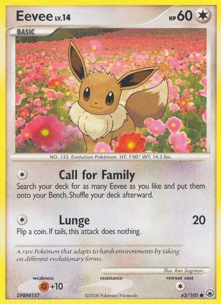 Eevee (62) (Reverse Holofoil)