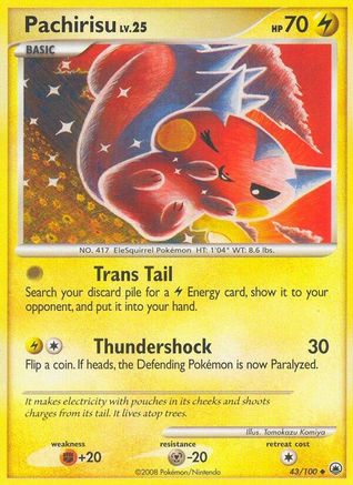 Pachirisu (Reverse Holofoil)
