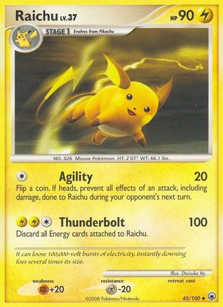 Raichu (Reverse Holofoil)