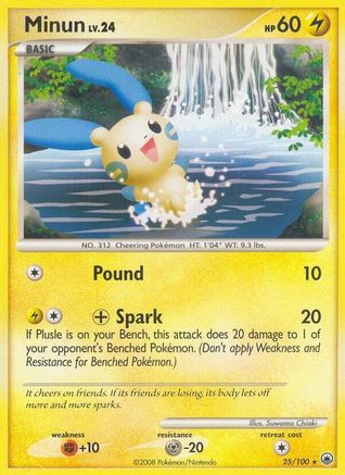 Minun (Reverse Holofoil)