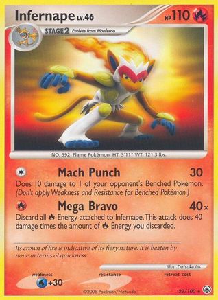 Infernape (Reverse Holofoil)