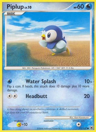 Piplup (71) (Reverse Holofoil)