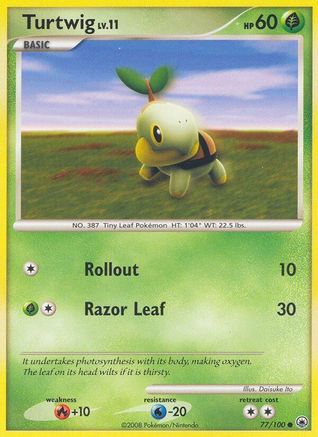 Turtwig (77) (Reverse Holofoil)