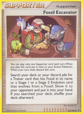 Fossil Excavator (Reverse Holofoil)