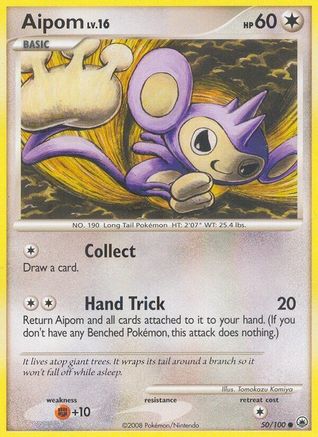 Aipom (50) (Reverse Holofoil)