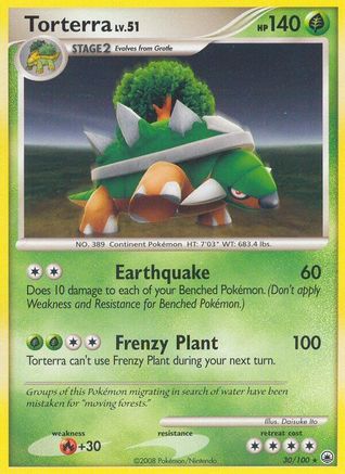 Torterra (Reverse Holofoil)