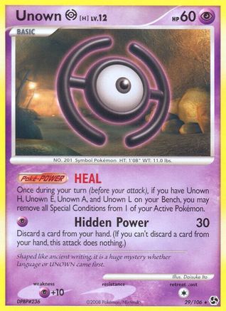Unown [H] (Reverse Holofoil)