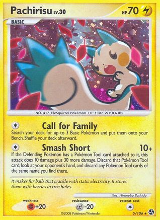 Pachirisu (Reverse Holofoil)