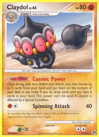 Claydol (Reverse Holofoil)