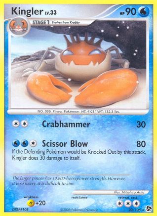 Kingler (Reverse Holofoil)
