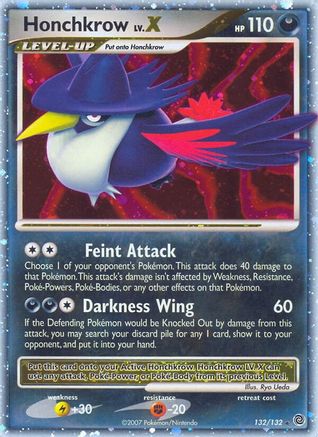 Honchkrow LV.X (Holofoil)