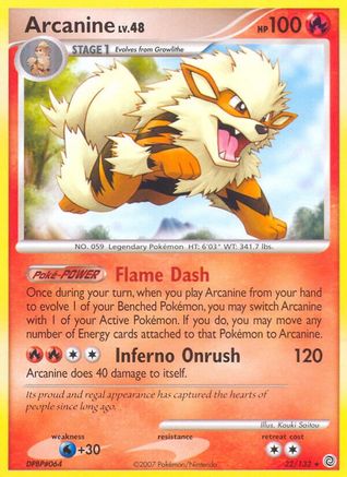 Arcanine (Reverse Holofoil)