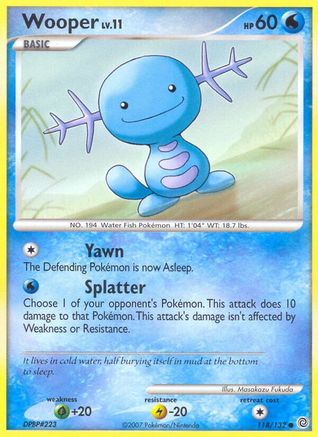 Wooper (Reverse Holofoil)