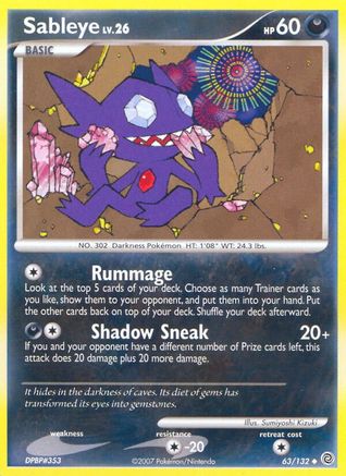 Sableye (Reverse Holofoil)