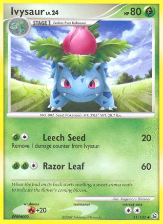 Ivysaur (Reverse Holofoil)
