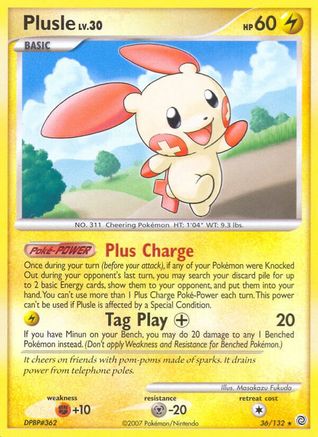 Plusle (Reverse Holofoil)