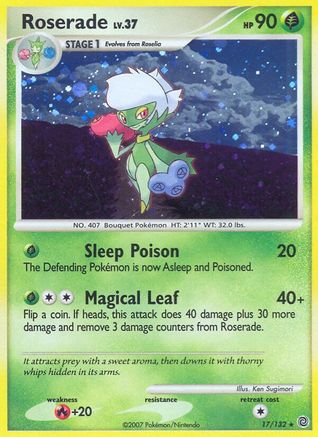 Roserade (Reverse Holofoil)