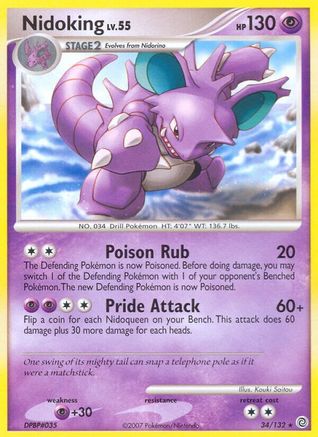 Nidoking (Reverse Holofoil)