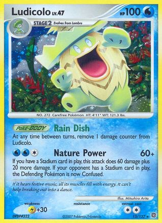 Ludicolo (Reverse Holofoil)