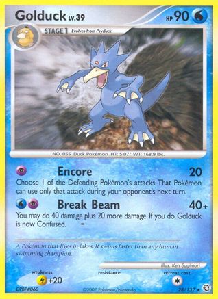 Golduck (Reverse Holofoil)