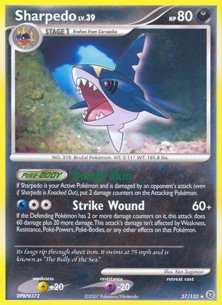Sharpedo (Reverse Holofoil)
