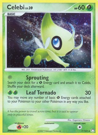 Celebi (Reverse Holofoil)