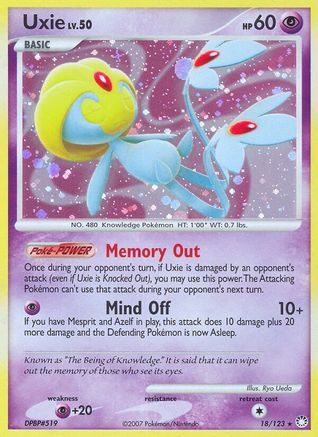 Uxie (Reverse Holofoil)