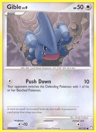 Gible (Reverse Holofoil)