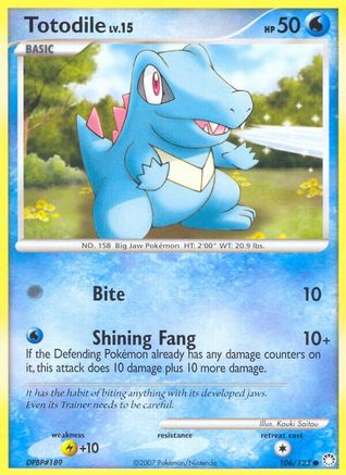 Totodile (Reverse Holofoil)