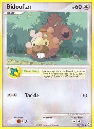 Bidoof (Reverse Holofoil)