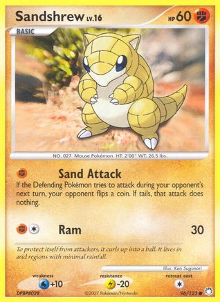 Sandshrew (Reverse Holofoil)