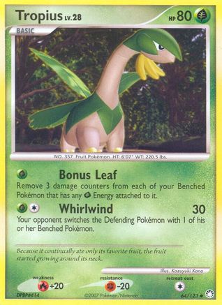 Tropius (Reverse Holofoil)