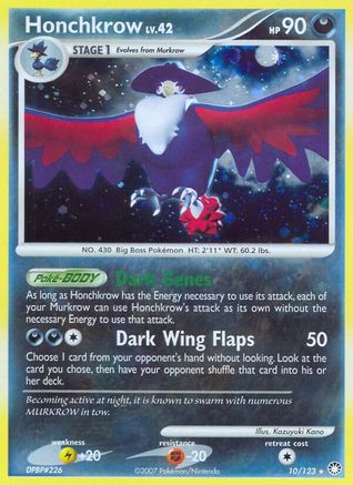 Honchkrow (Reverse Holofoil)