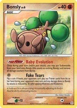Bonsly (Reverse Holofoil)