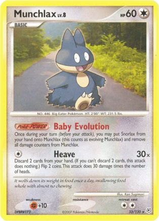 Munchlax (Reverse Holofoil)