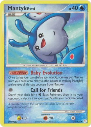 Mantyke (Reverse Holofoil)